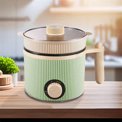 Jual Panci Listrik Garis Mini Multifungsi Panci Listrik Steamer Fry Pan Hot Pot Elektrik Kukus