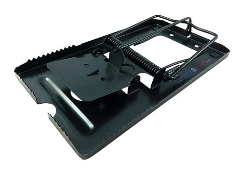 Buy made2catch Pack of 4 Classic Metal Rat Traps Fully Burnished