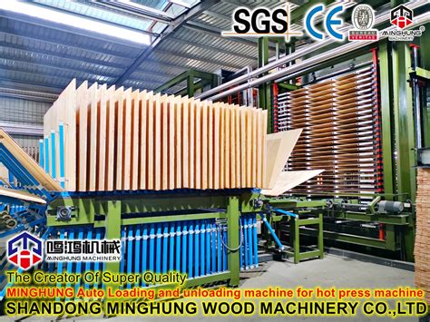 Layers Plywood Hot Press Machine With Automatic Loading And Unloading System Shandong