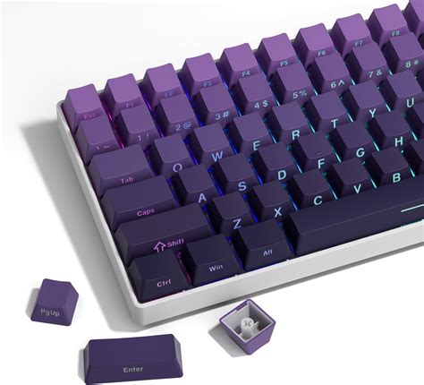 Xvx Side Print Keycaps Shine Through Keycaps Pbt Double