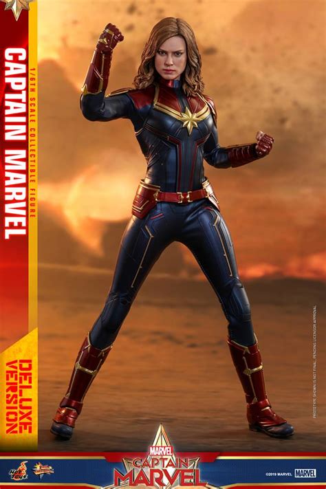 Hot Toys Mms Captain Marvel Captain Marvel Deluxe Version Acaretoys
