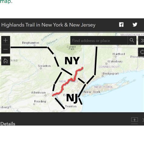 Highlands Trail Map Nj at Amparo Pacheco blog
