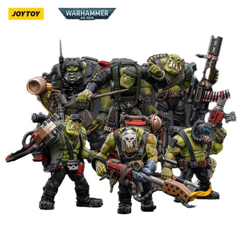 JOYTOY Martillo De Guerra Original Modelo De Acci N De Robot 40k Ork