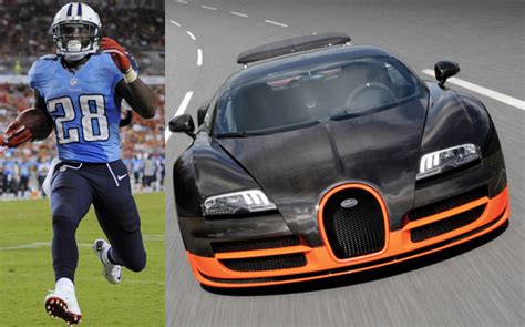 Chris Johnson Is The Bugatti Veyron Of The Nfl—and 6 Other Playercar