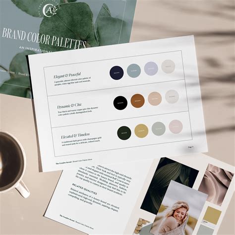 Free Brand Color Palette Guide | The Creative Accent