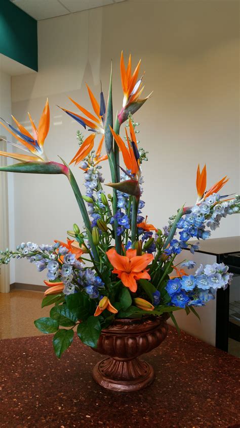 unique tropical arrangement flowers  victoria floral designs