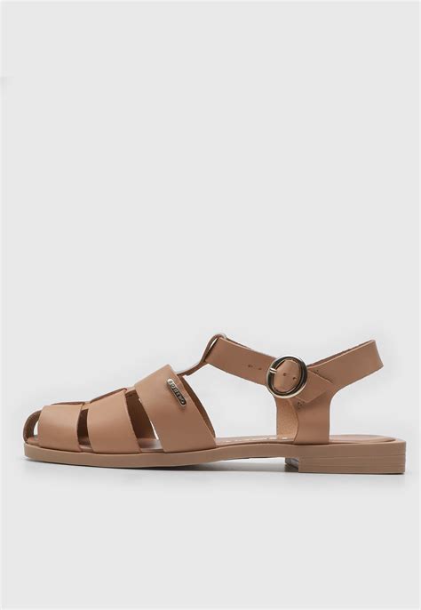 Rasteira Bottero Fisherman Nude Compre Agora Dafiti Brasil