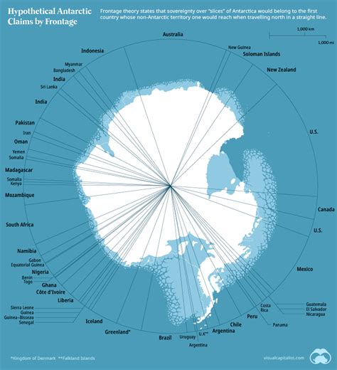 Mapped Visualizing Territorial Claims In Antarctica | Visual Capitalist