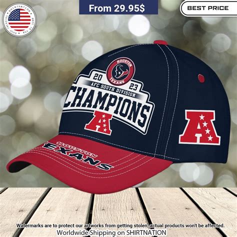 Houston Texans Afc South Division Cap Shirtnation Shop