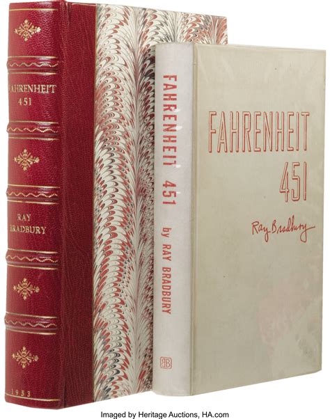 Ray Bradbury: Extremely Rare Signed First Edition of Fahrenheit 451 | Lot #26116 | Heritage Auctions