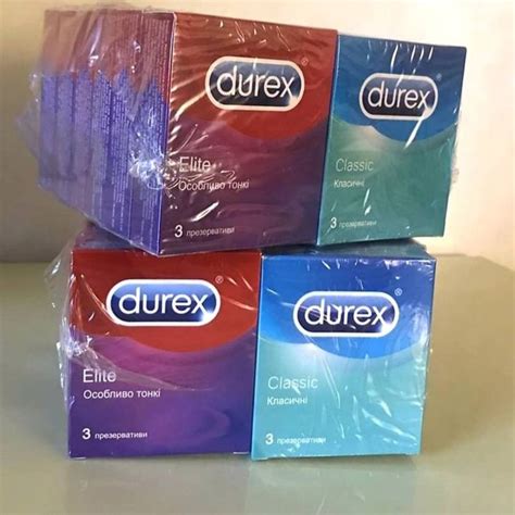 Презервативы Durex (Дюрекс) 36шт/ микс. Classic+elite особо тонкие. - OXO
