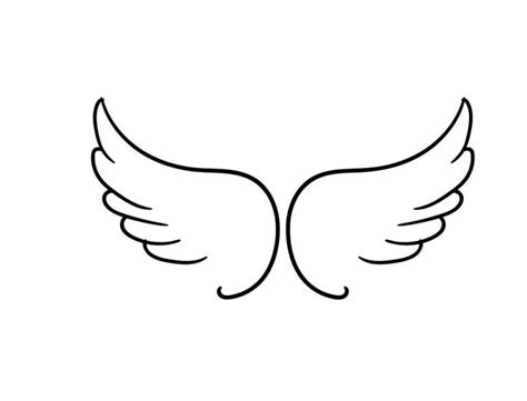 How To Draw Angel Wings Easy Step By Step Tutorial