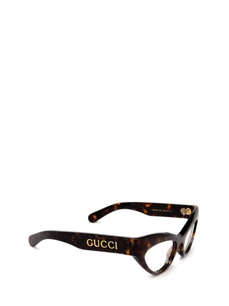 Gucci Gg1295o Havana Glasses Modesens