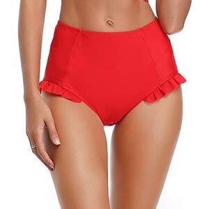 Shekini Bikini A Balza Da Donna Set Con Scollo A V Incrociato Top Regolabile In Due Pezzi