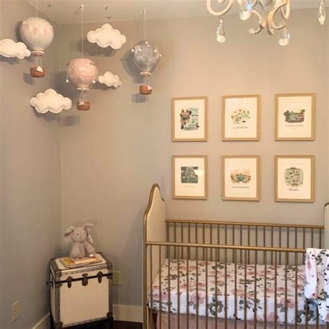 Hot Air Balloon Mobile Etsy