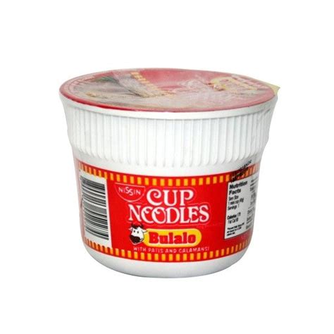 Nissin Cup Noodles Bulalo 40g Bohol Online Store