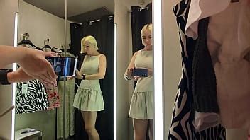 Try On Haul Transparent Clothes Fitting Room Try On Haul At The Mall Public Fetish Xvideos