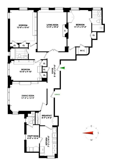 East Th Street C New York Ny Sales Floorplans