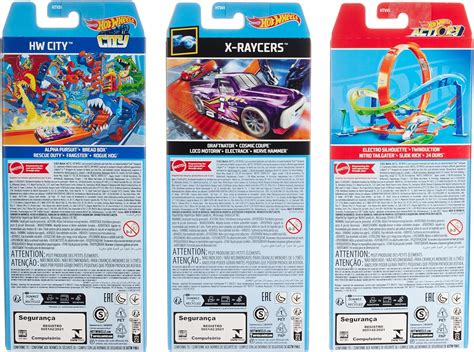 Hot Wheels Coches De Juguete Paquete De Veh Culos A Escala Con Temas Hw City X