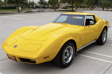 Chevrolet Corvette Bc Yellow Corvette Coupe