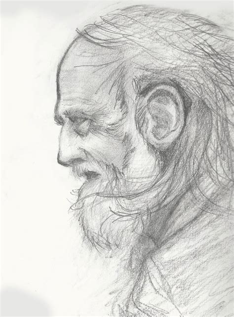 Old Man Drawing At Explore Collection Of Old Man