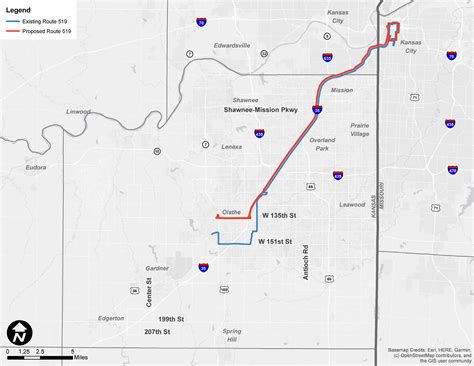 KCATA to adjust bus routes in Johnson County, Kansas