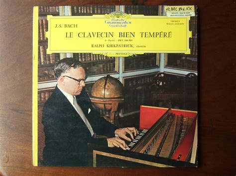 Bach Le Clavecin Bien Tempere Well Tempered Clavir Wohl Temperierte