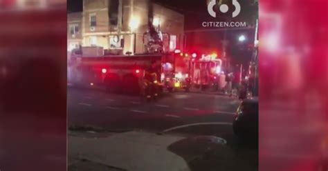 4 Year Old Burned In Brooklyn Fire 3 Adults Treated For Smoke Inhalation Cbs New York