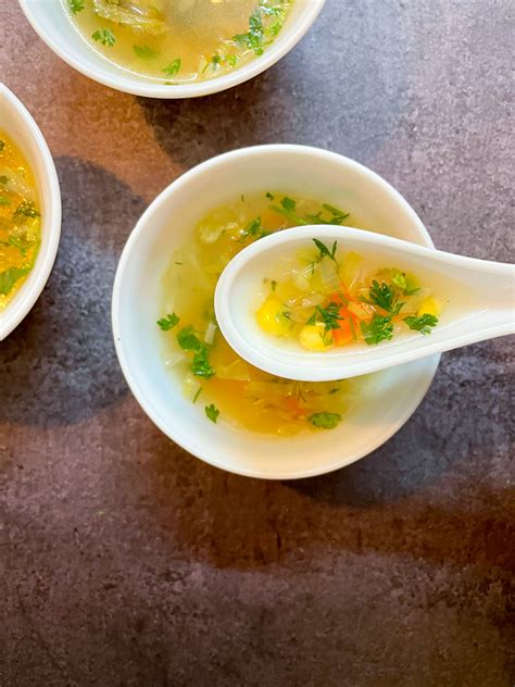 Lemon Coriander Soup Nidhi Recipes