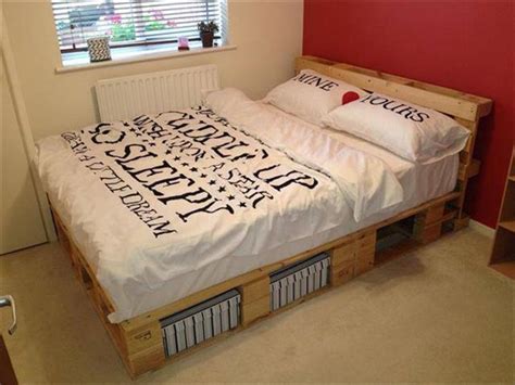 Diy Ideas Easy To Install Pallet Platform Beds Pallets Platform