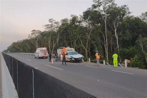 Al Menos Cuatro Lesionados Deja Accidente En La M Rida Canc N