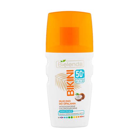 Сонцезахисне кокосове молочко для тіла Bielenda Bikini Coconut Milk SPF