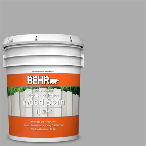 Reviews For Behr Gal N Flannel Gray Solid Color House And