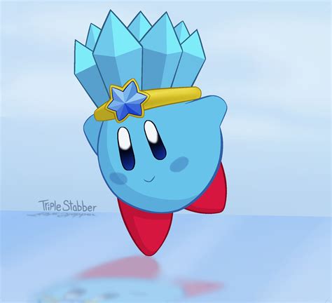 Ice Kirby By Triple Stabber On Newgrounds