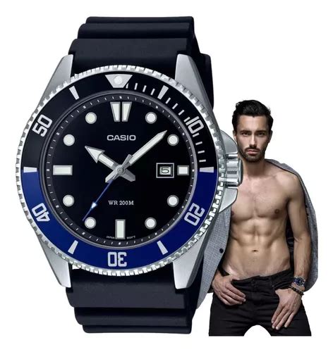 Rel Gio Casio Duro Masculino Anal Gico Prata Mdv A Vdf Parcelamento Sem Juros