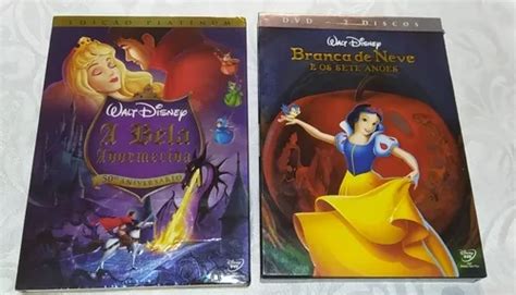 Dvd Branca De Neve E Sete Anões Mais Dvd A Bela Adormecida MercadoLivre