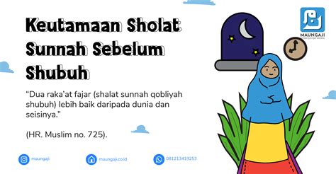 Keutamaan Sholat Sunnah Sebelum Subuh