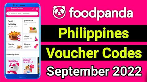 Foodpanda Philippines Voucher Code In September Foodpanda