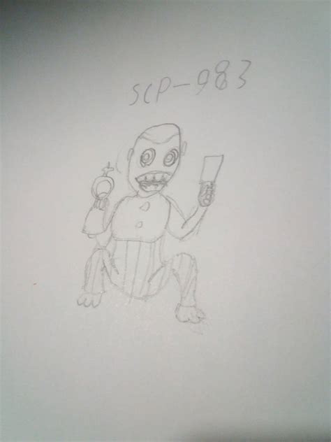 Scp 983 Mechanical Monkey By Kup747ham On Deviantart