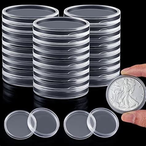 Amazon Silver Dollar Coin Holder 40 6mm Silver Bar Capsule