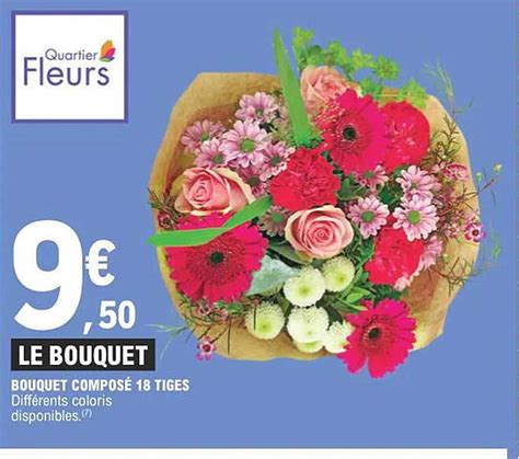 Promo Bouquet Compos Tiges Chez E Leclerc Icatalogue Fr