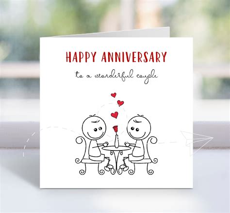 Wedding Anniversary Card For Gay Couple At Caitlyn Leslie Blog