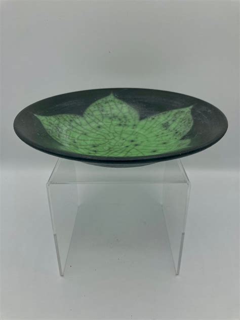 Naked Raku Petal Dish Etsy