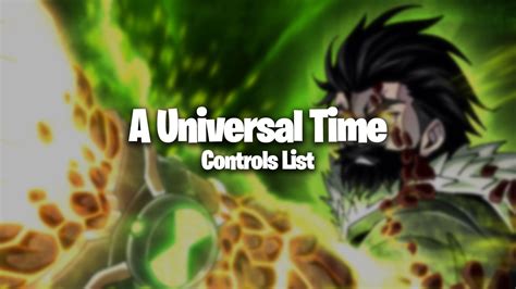 A Universal Time Controls List - Gamer Journalist