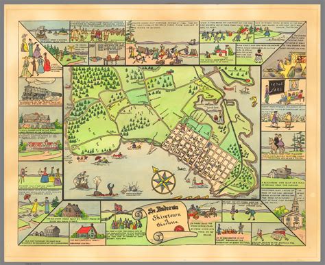 St Andrews New Brunswick Canada David Rumsey Historical Map