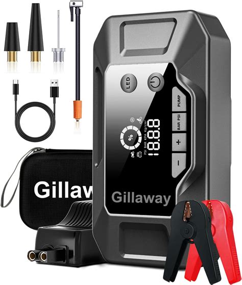 Q11 4000a Car Jump Starter With Air Compressor Combo 150psi