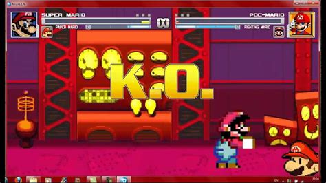 Mugen Mario Battle 1 Youtube