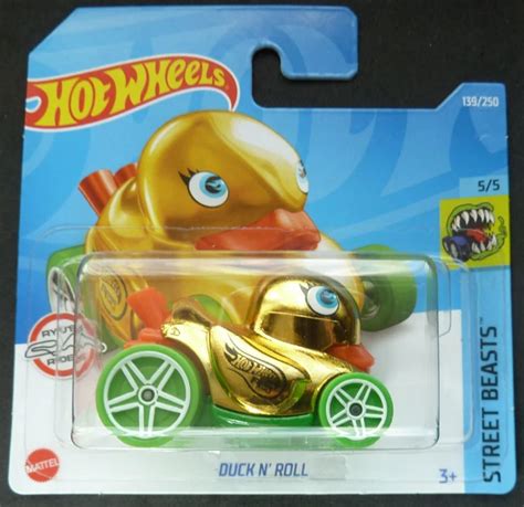 HOT WHEELS 2022 Treasure Hunt Street Beasts 139 250 Duck N Roll 7 99 PicClick UK
