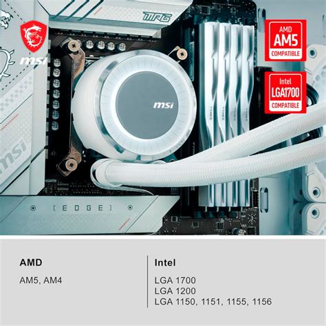 Enfriamiento L Quido Msi Mag Coreliquid E White Aio Mm Argb