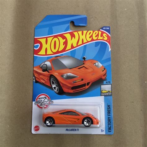 Jual Hotwheels Hot Wheels McLaren F Orange Shopee Indonesia